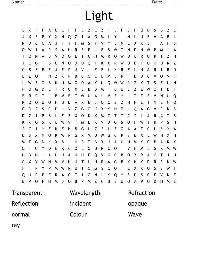 Light Word Search