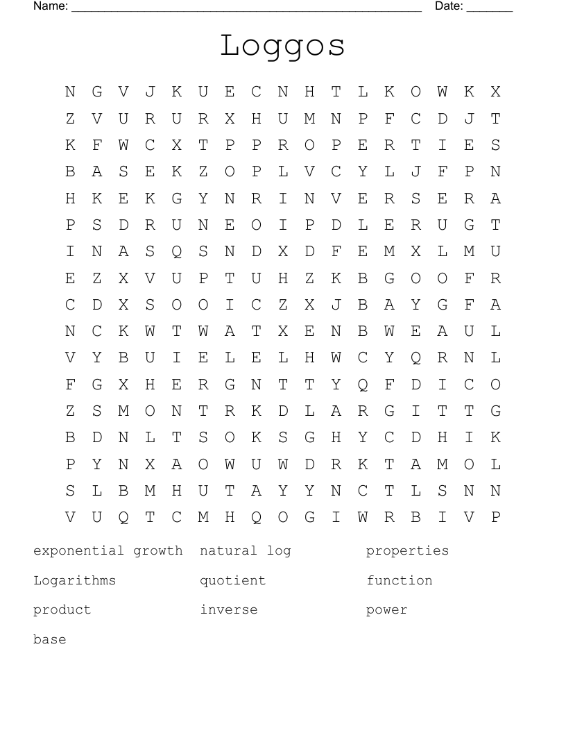 Loggos Word Search
