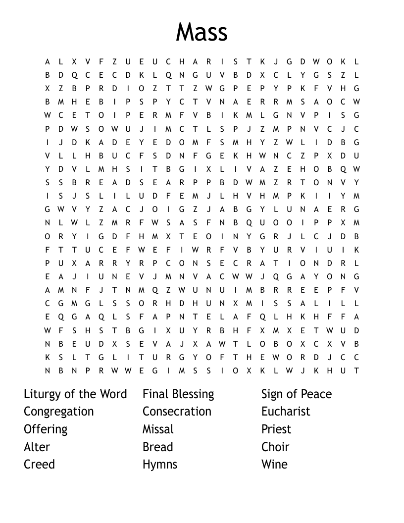 Mass Word Search