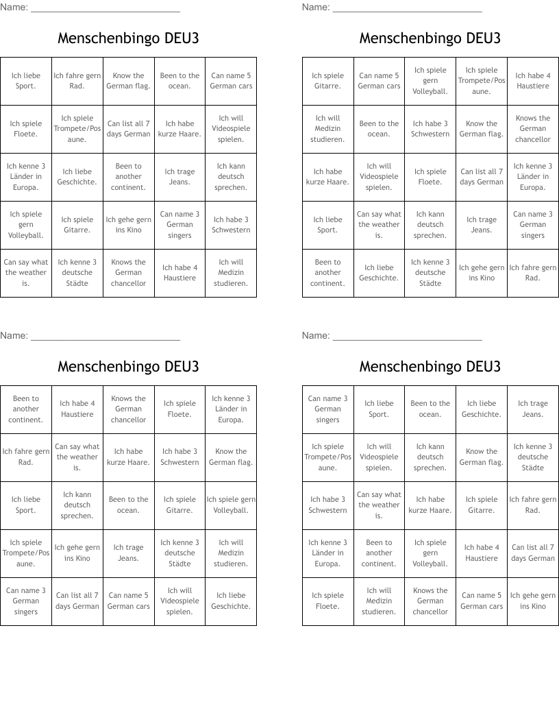 Menschenbingo DEU3