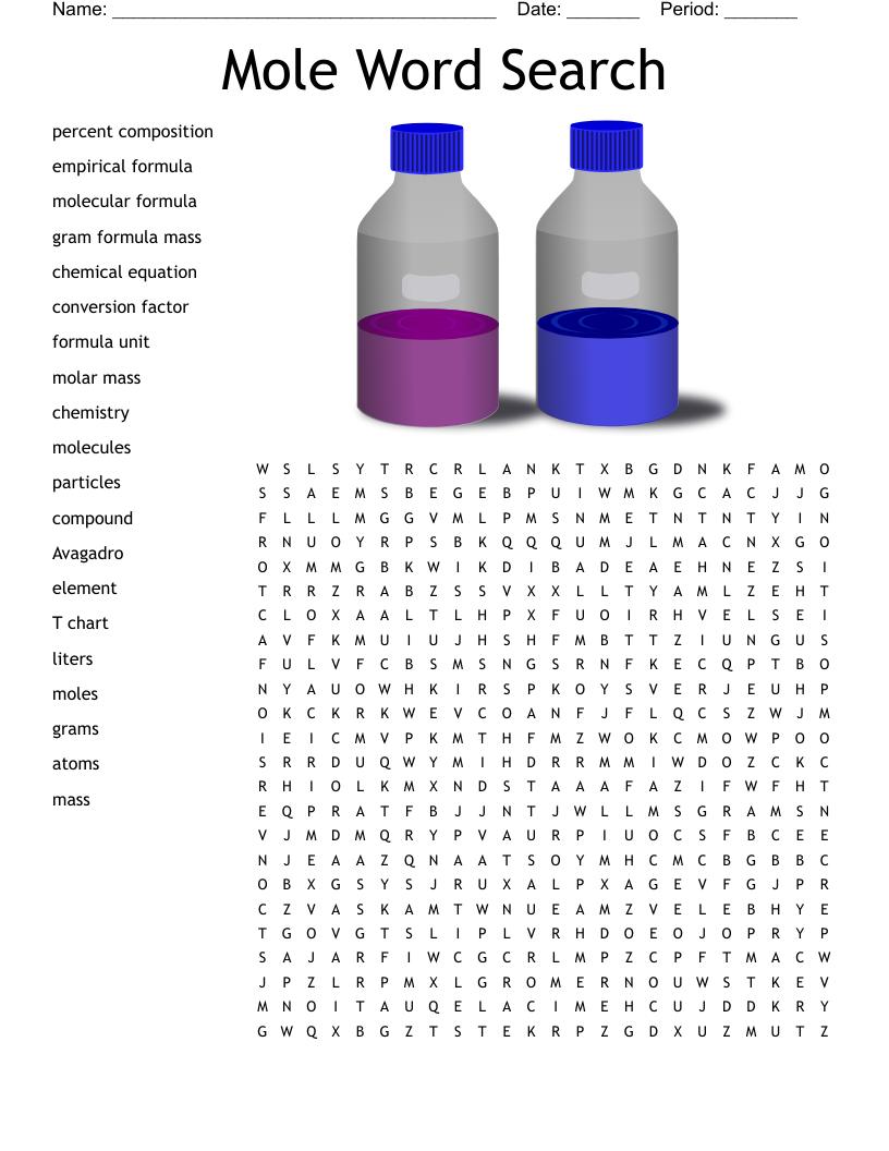 Mole Word Search