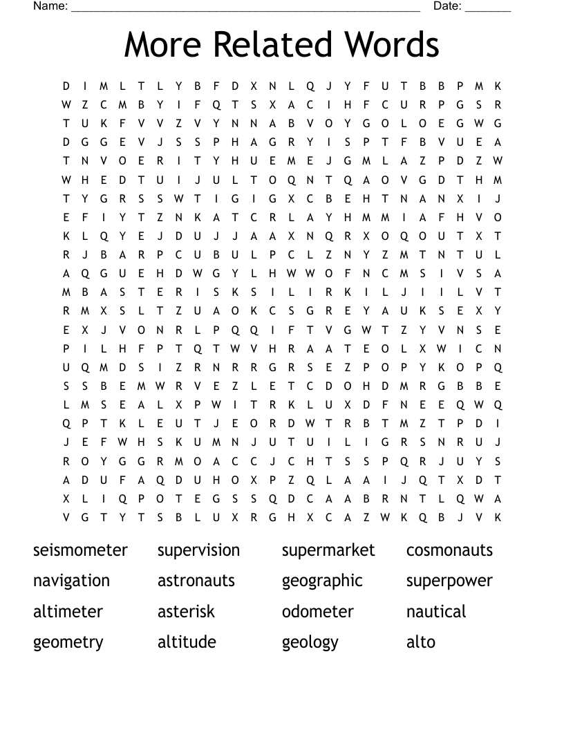 More  Related Words Word Search
