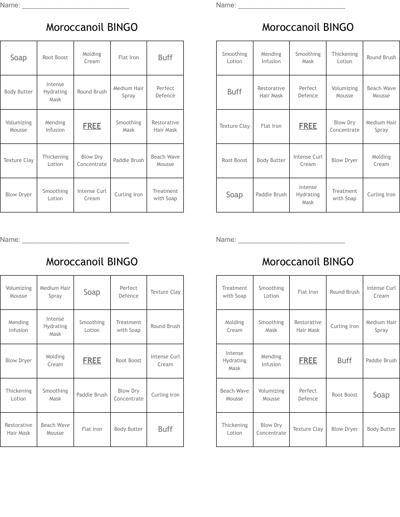 Moroccanoil BINGO