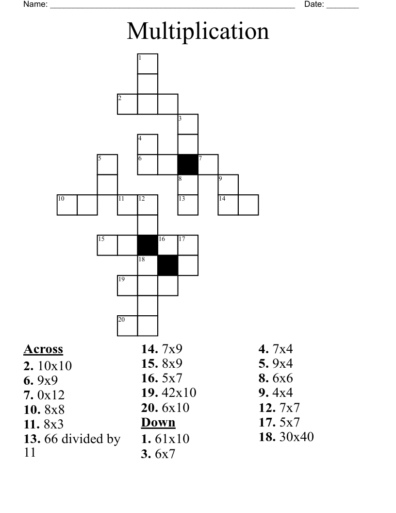 Multiplication