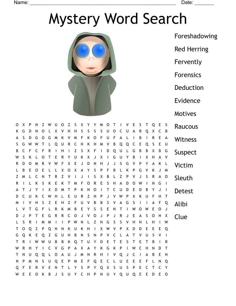 Mystery Word Search