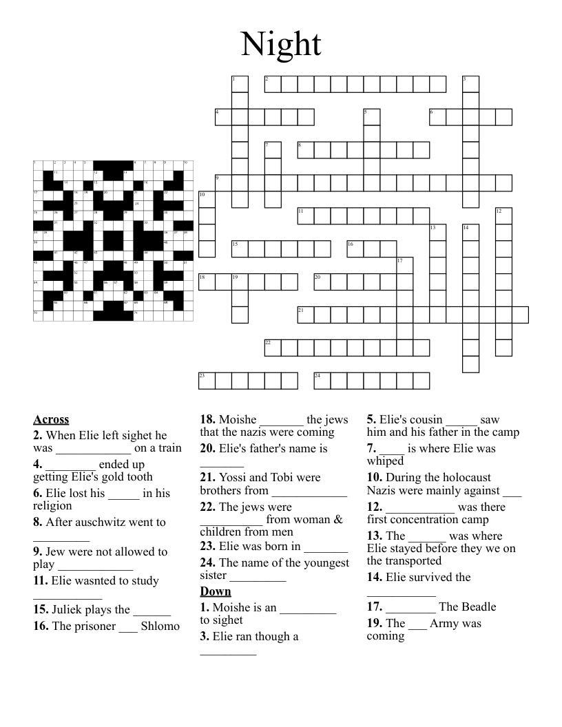 Night Crossword