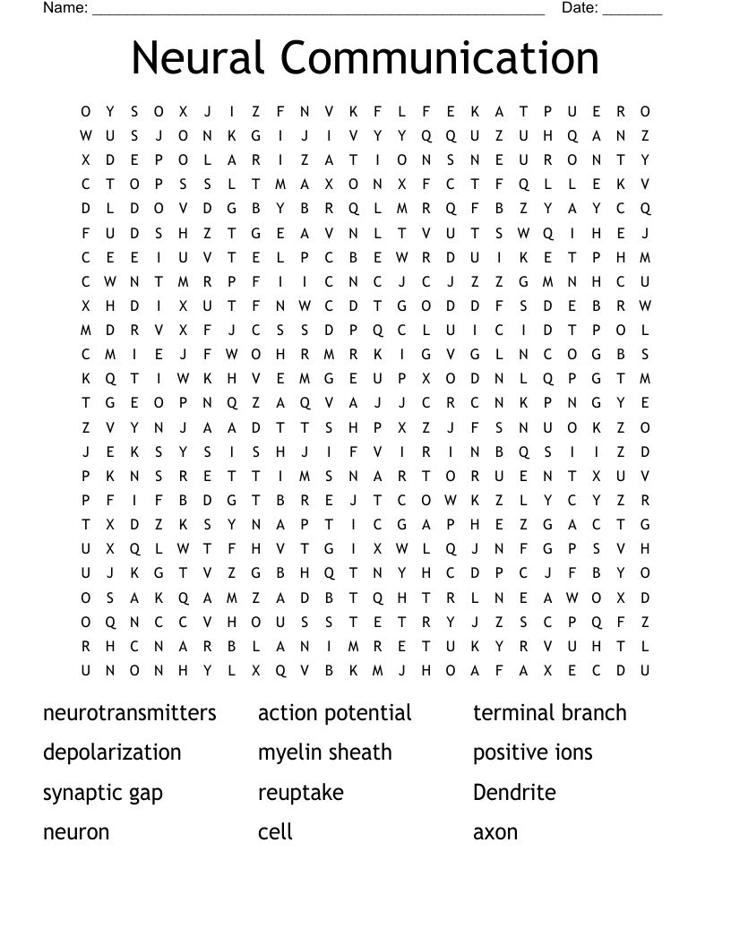 Neural Communication Word Search