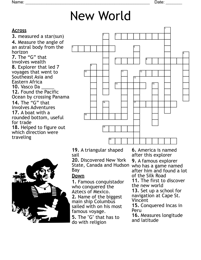 New World Crossword