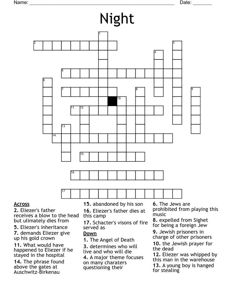 Night Crossword
