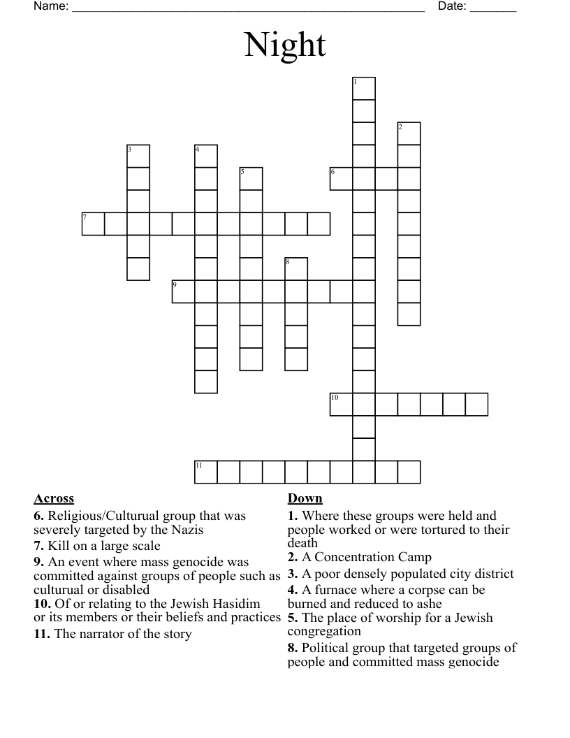 Night Crossword