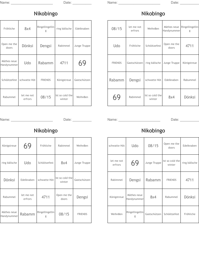 Nikobingo