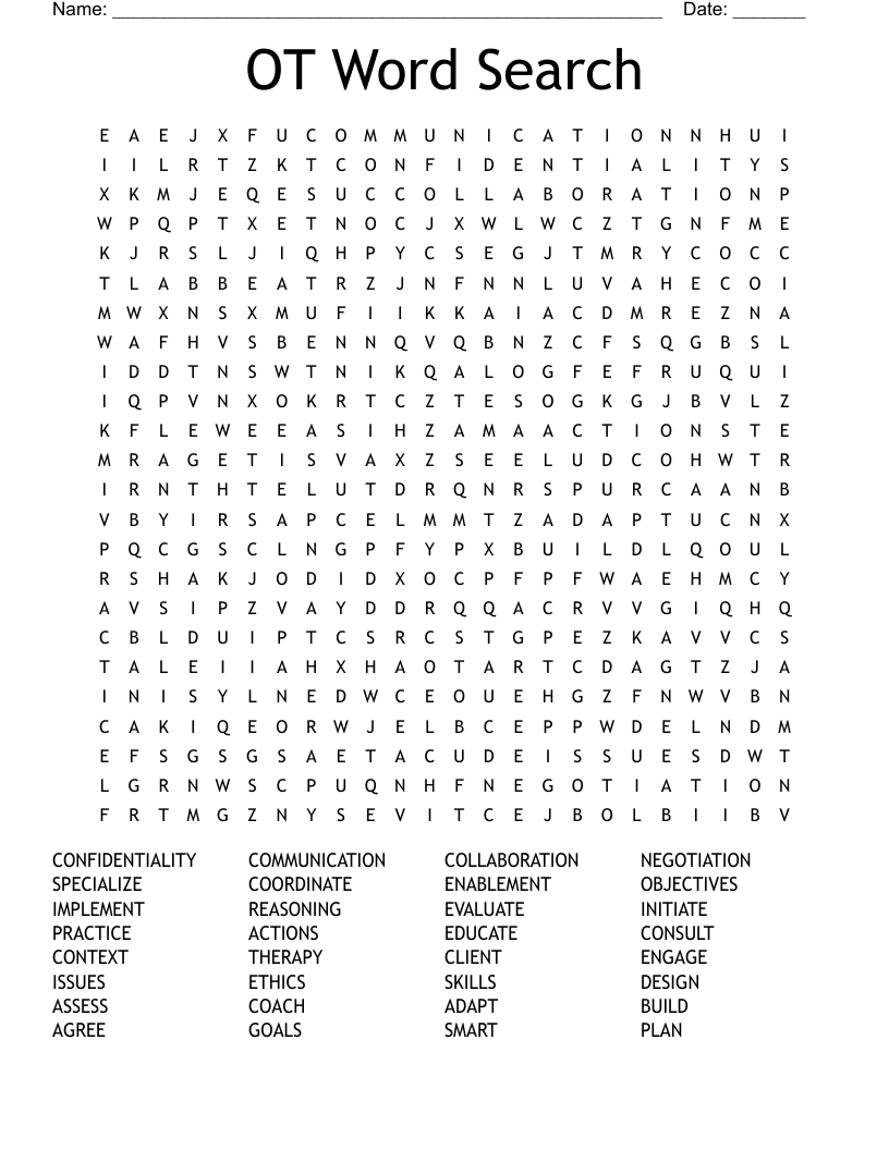 OT Word Search