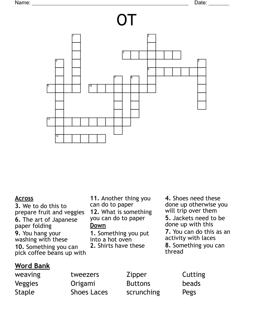 OT  Crossword
