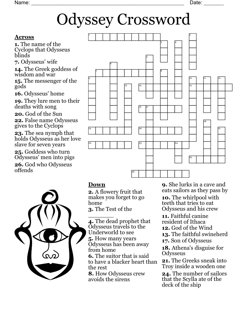 Odyssey Crossword