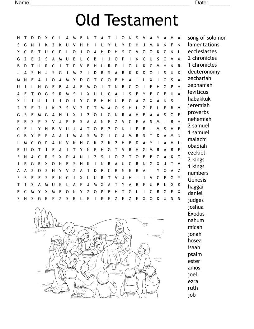 Old Testament Word Search