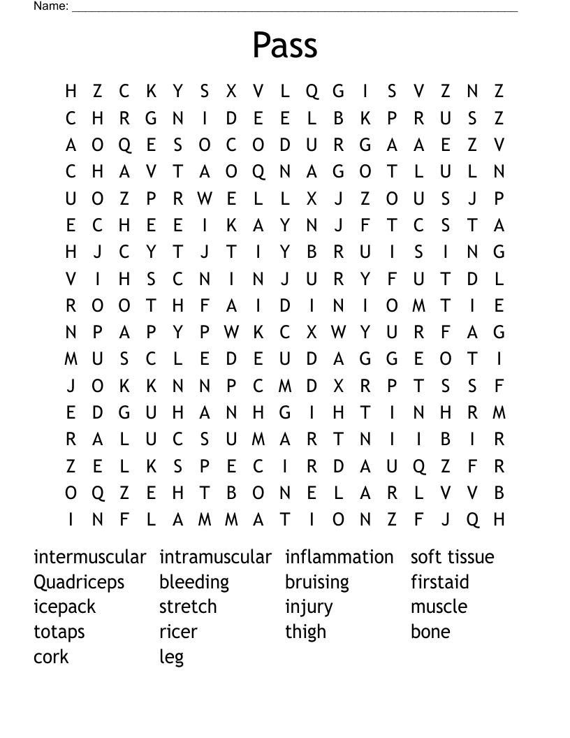 Pass Word Search