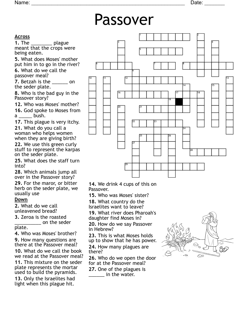 Passover Crossword