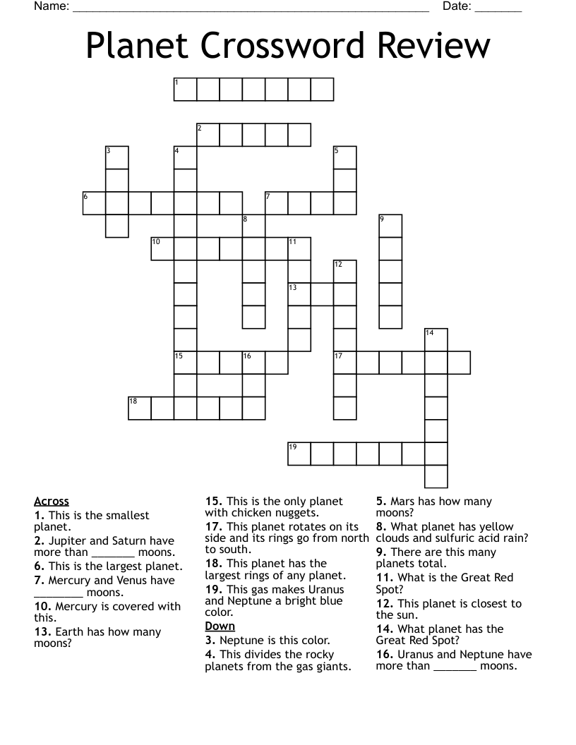 Planet Crossword Review