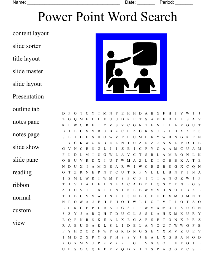 Power Point Word Search