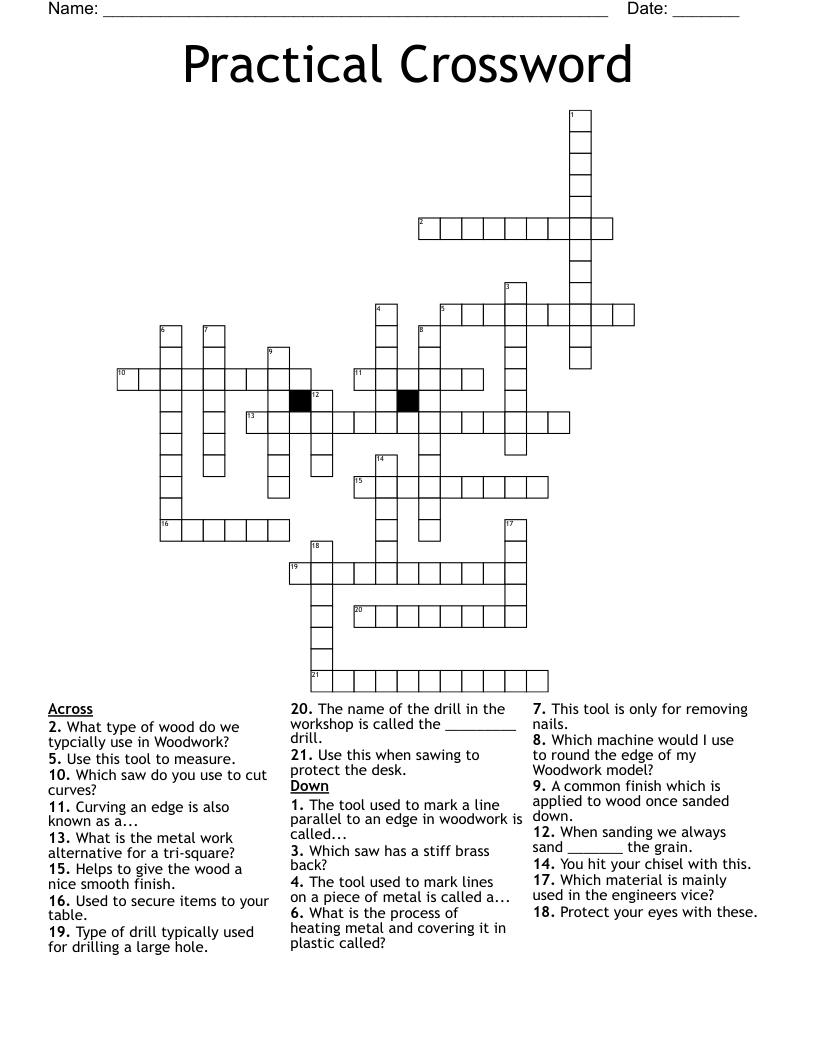 Practical Crossword