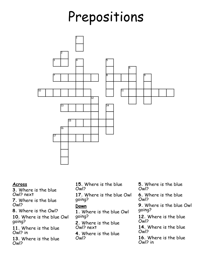 Prepositions