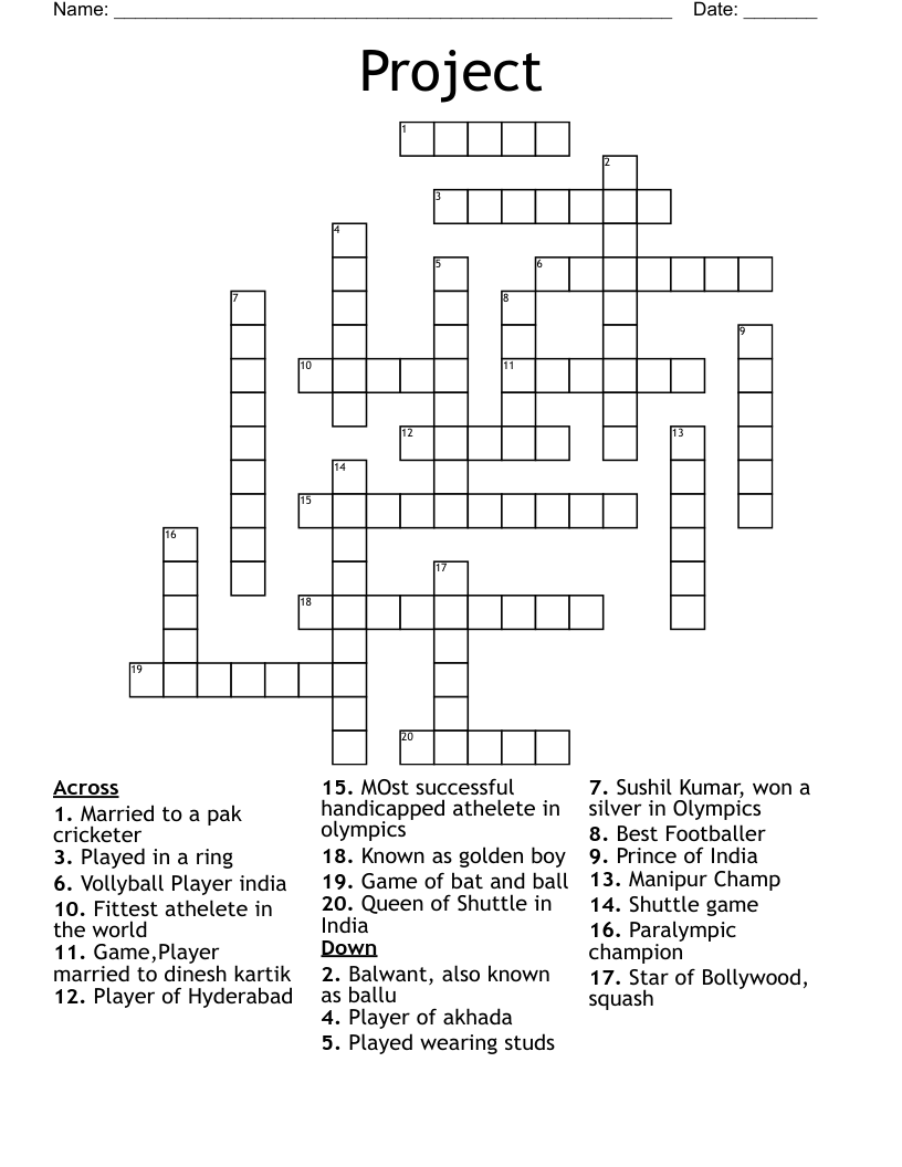 Project Crossword
