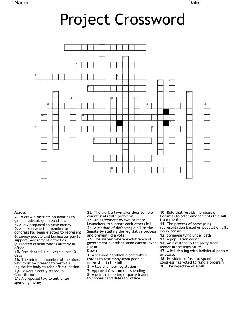 Project Crossword