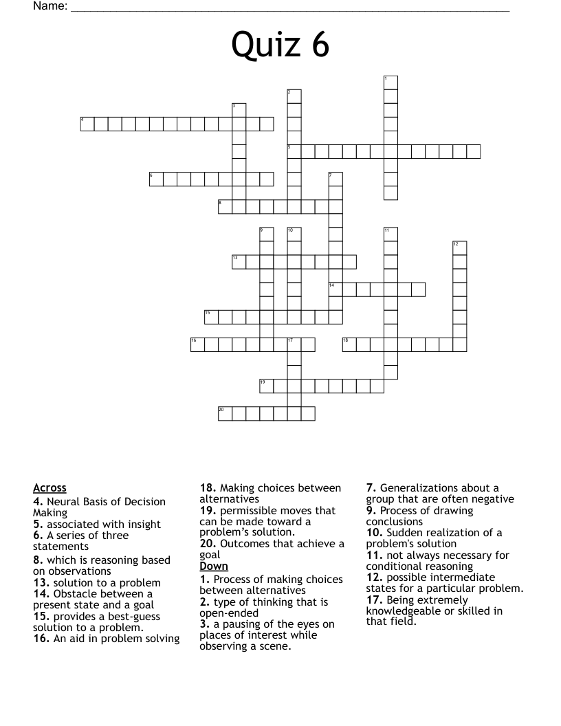 Quiz 6