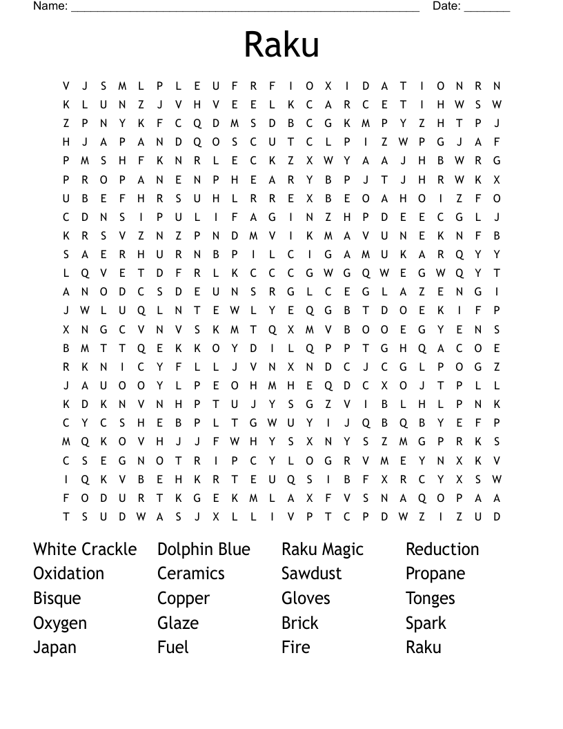 Raku Word Search