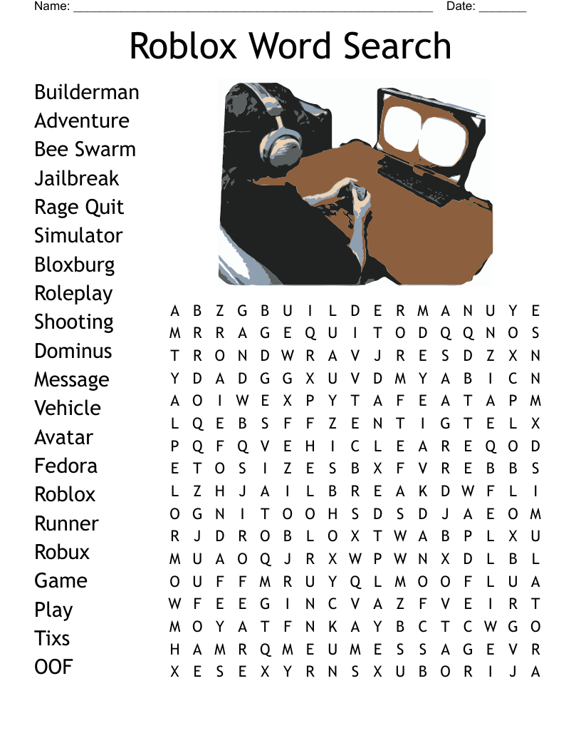 Roblox Word Search