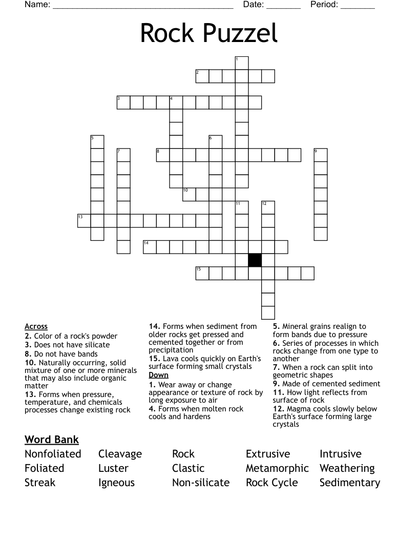 Rock Puzzel