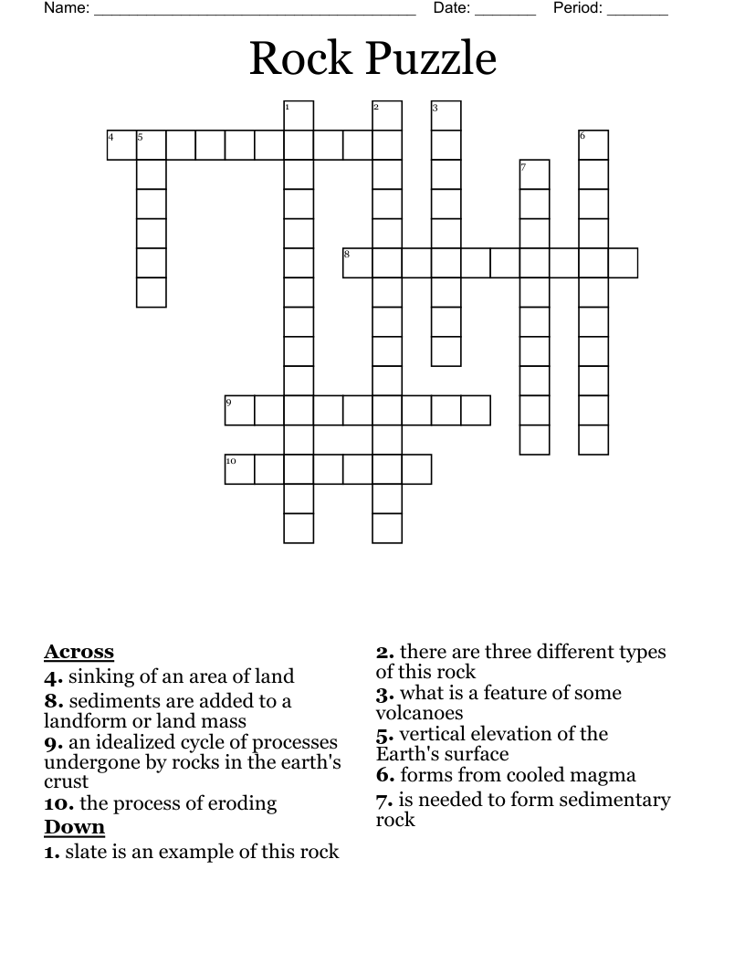 Rock Puzzle