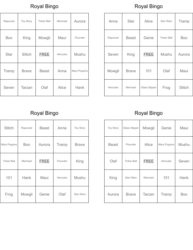 Royal Bingo