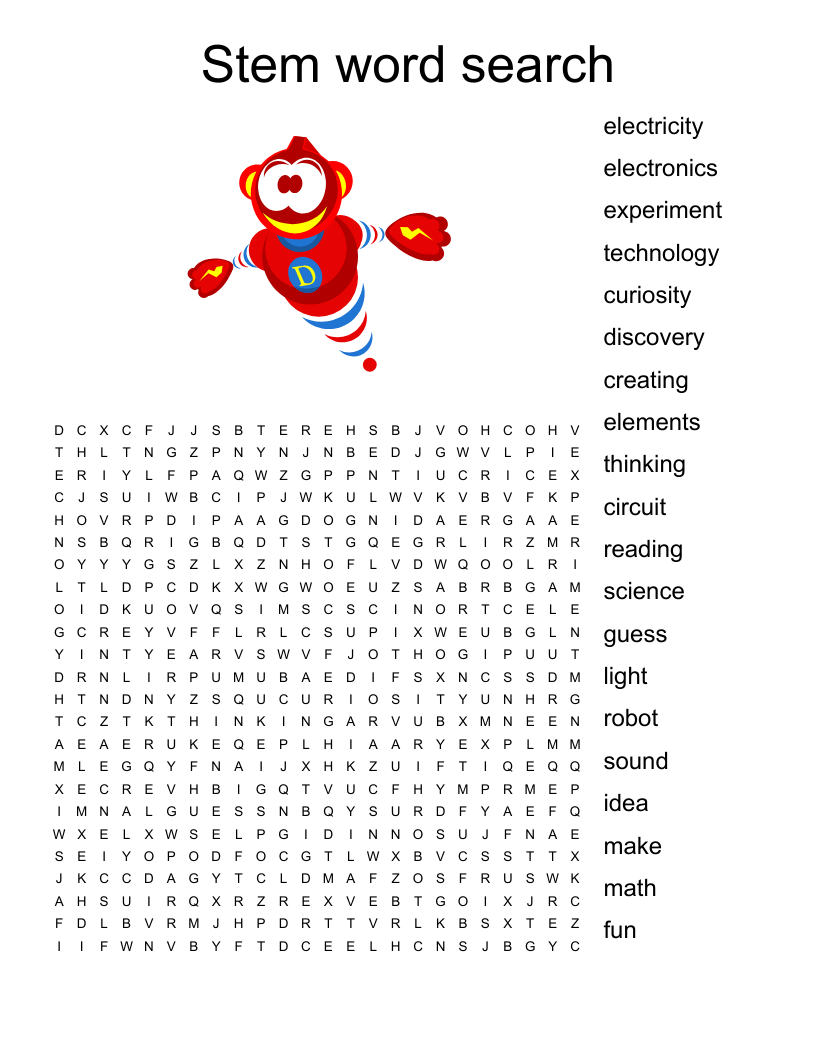Stem word search