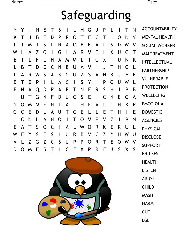 Safeguarding Word Search
