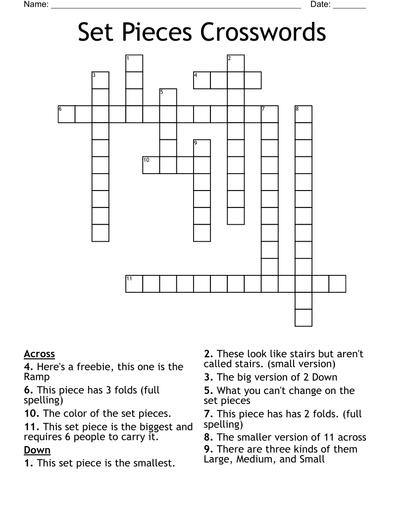 Set Pieces Crosswords