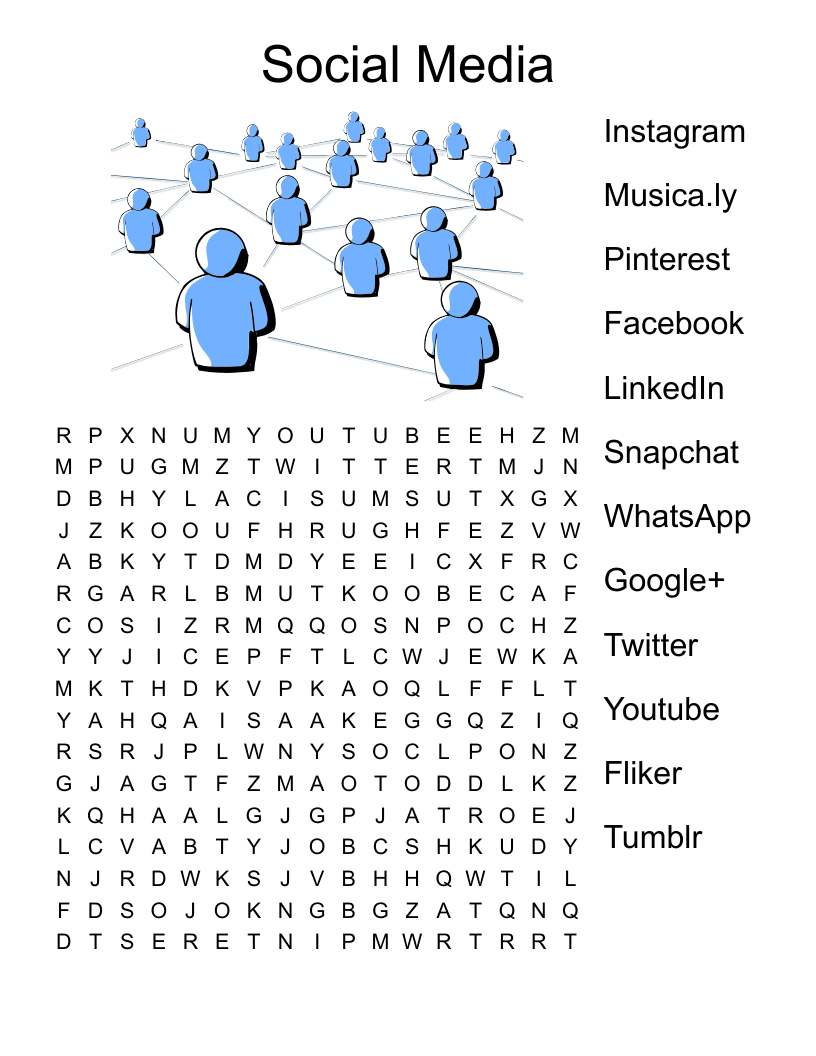 Social Media Word Search