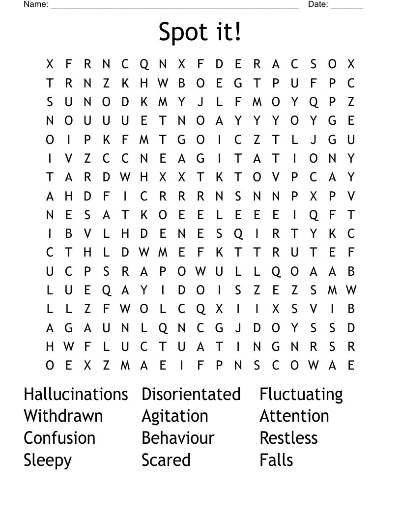 Spot it! Word Search