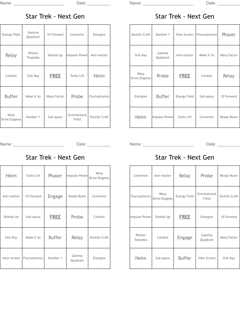 Star Trek - Next Gen
