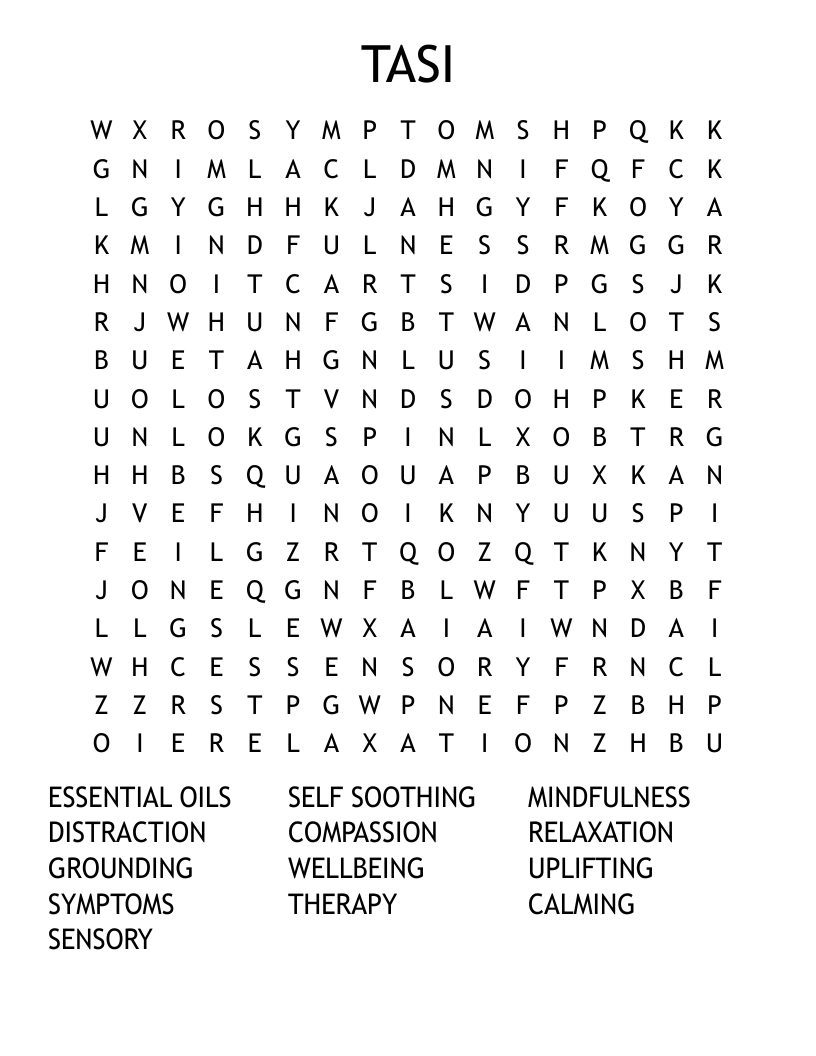 TASI Word Search