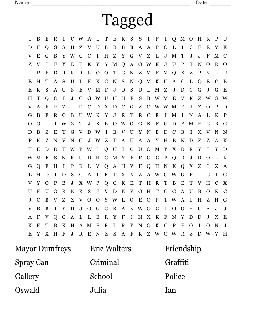Tagged Word Search