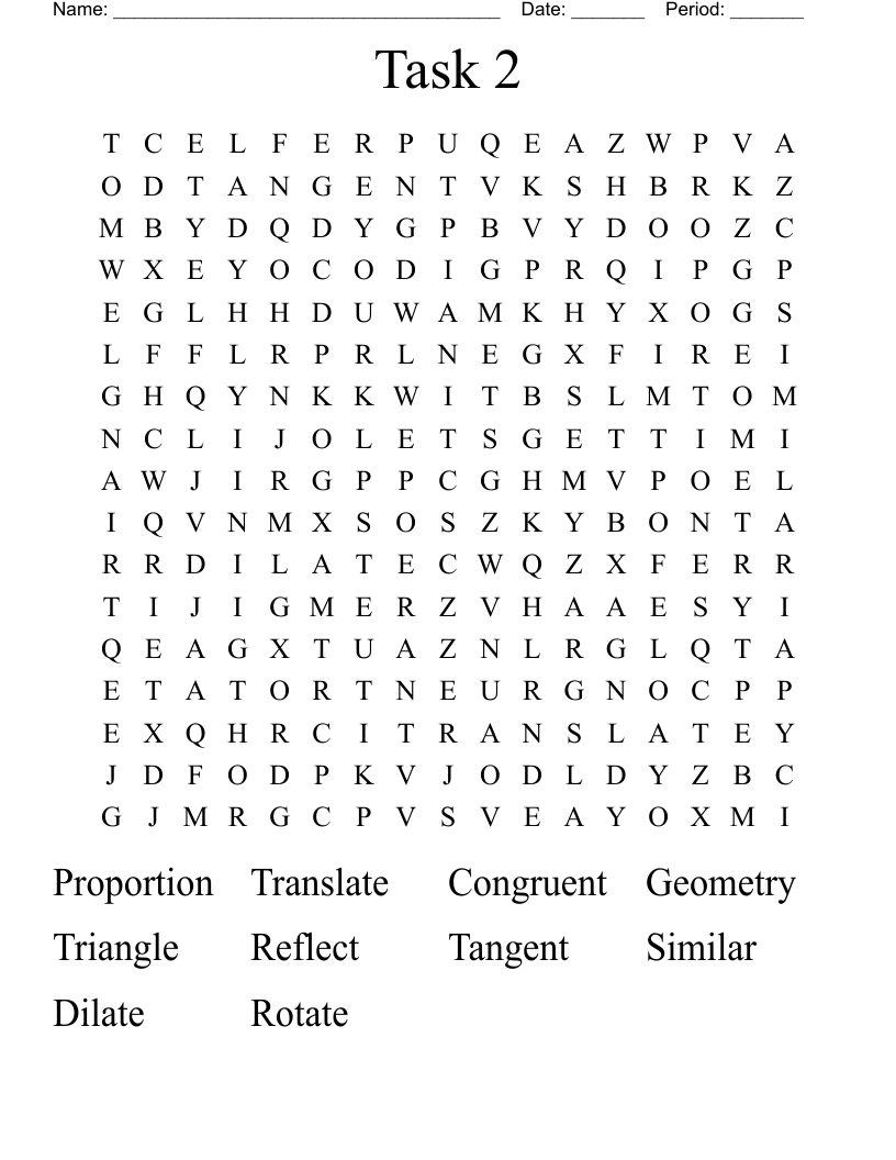 Task 2 Word Search