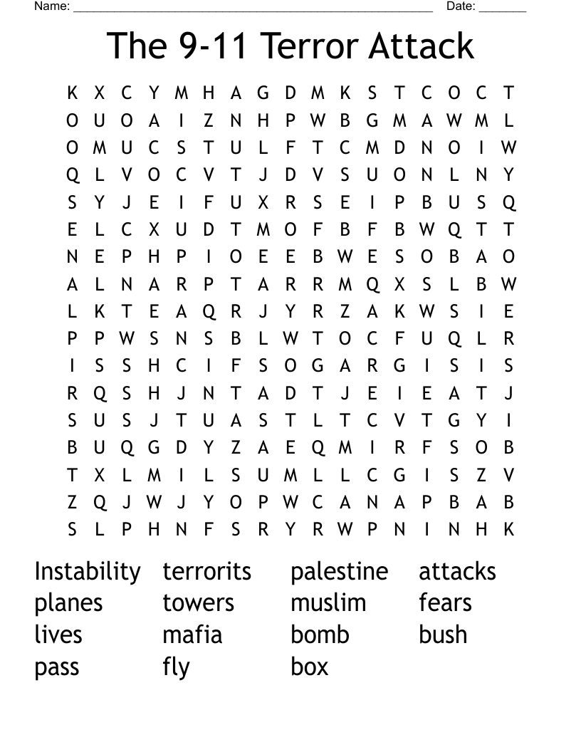 The 9-11 Terror Attack