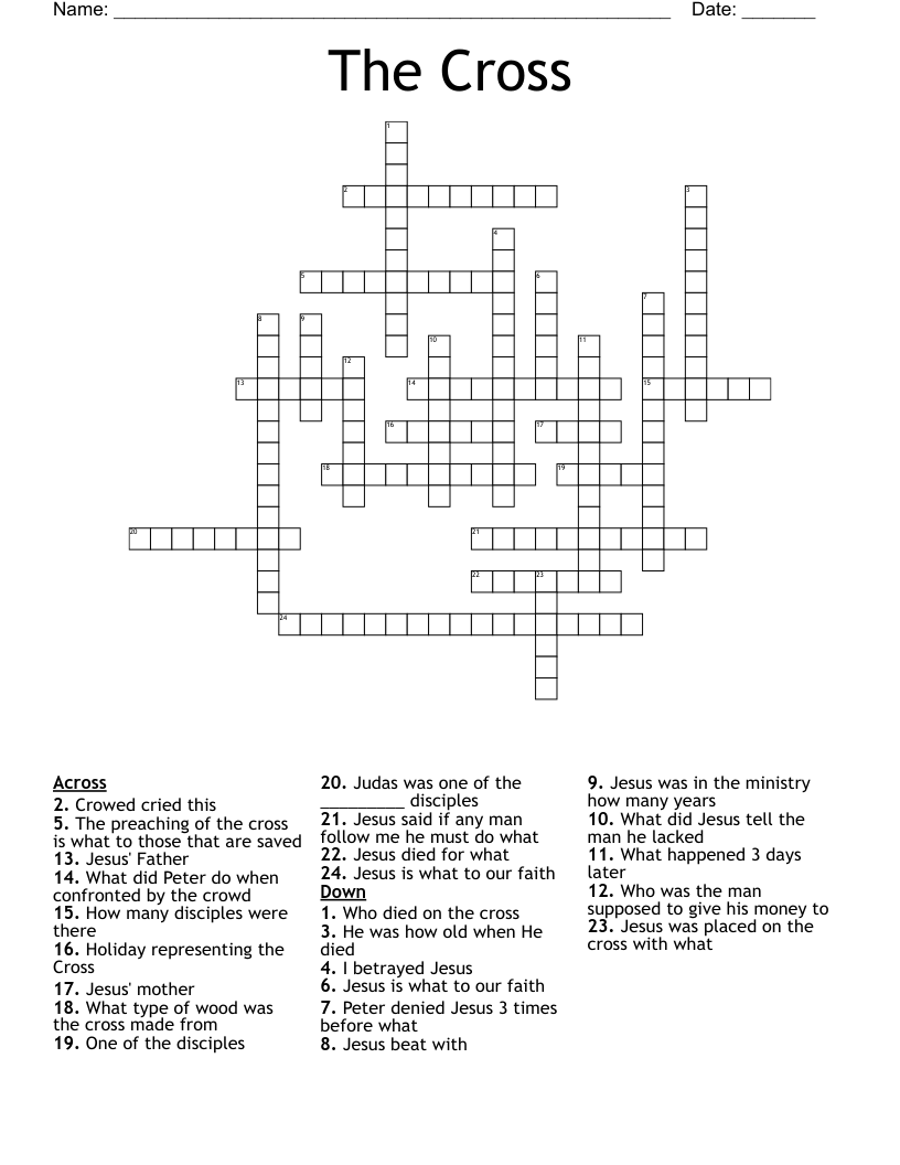 The Cross Crossword