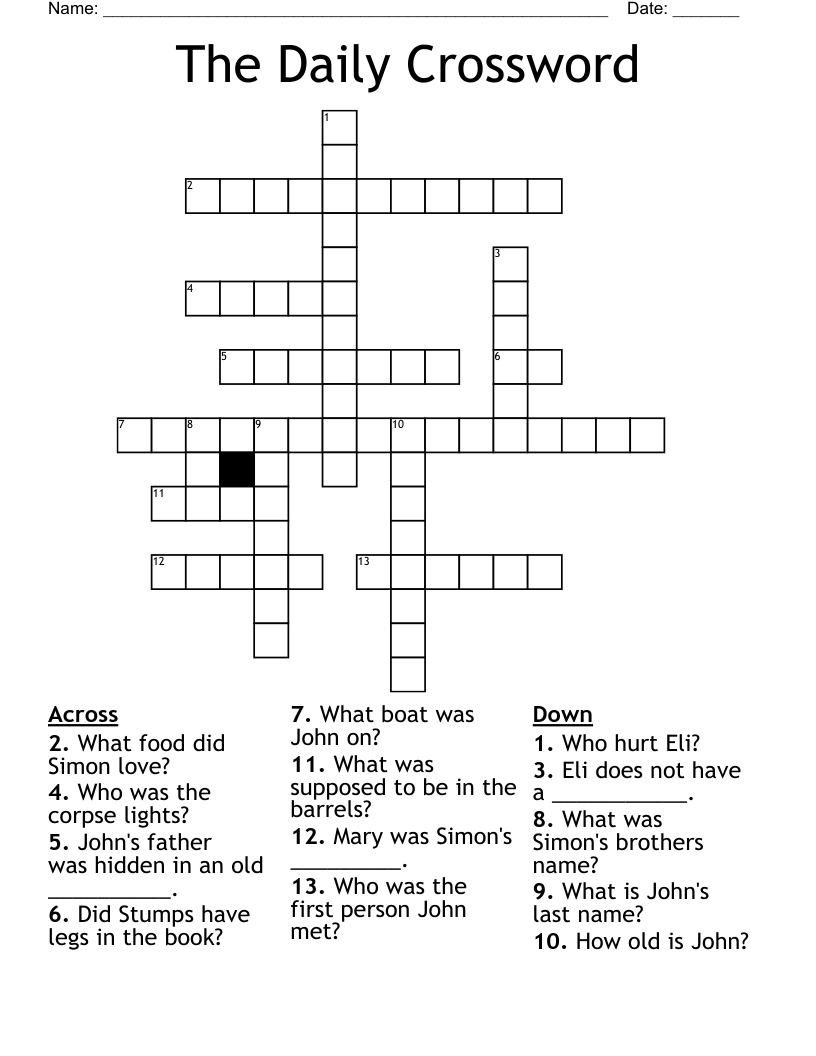 The Daily Crossword