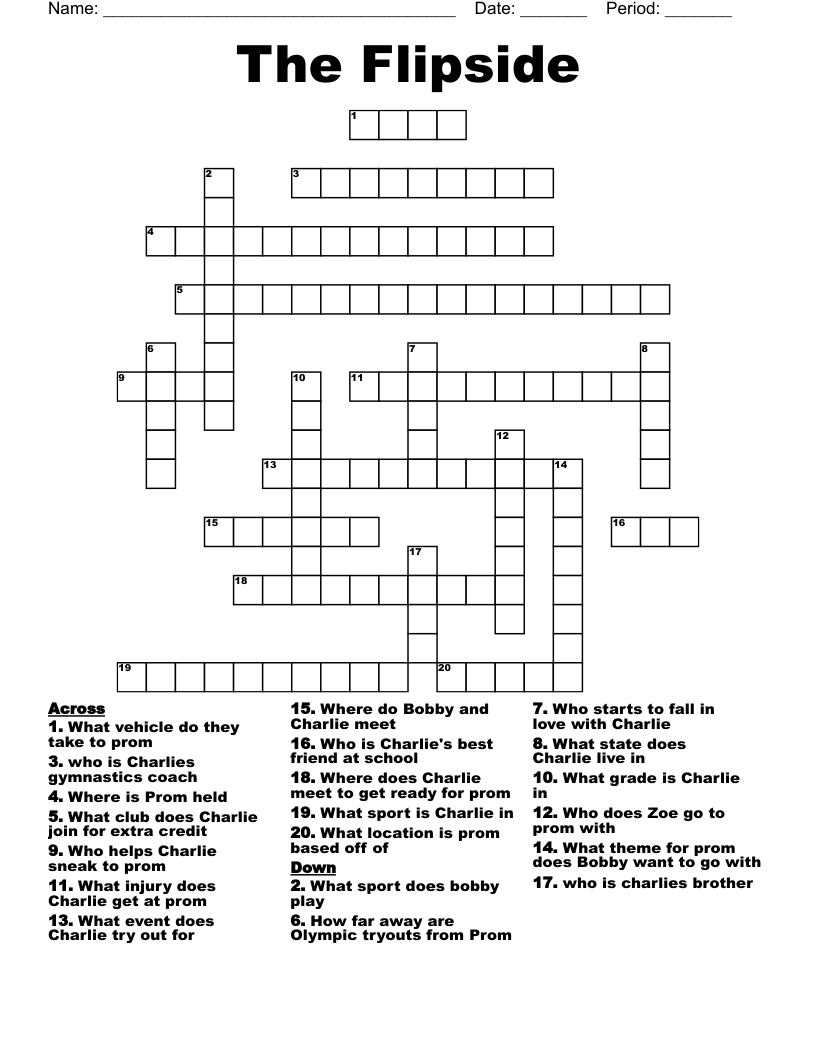 The Flipside Crossword