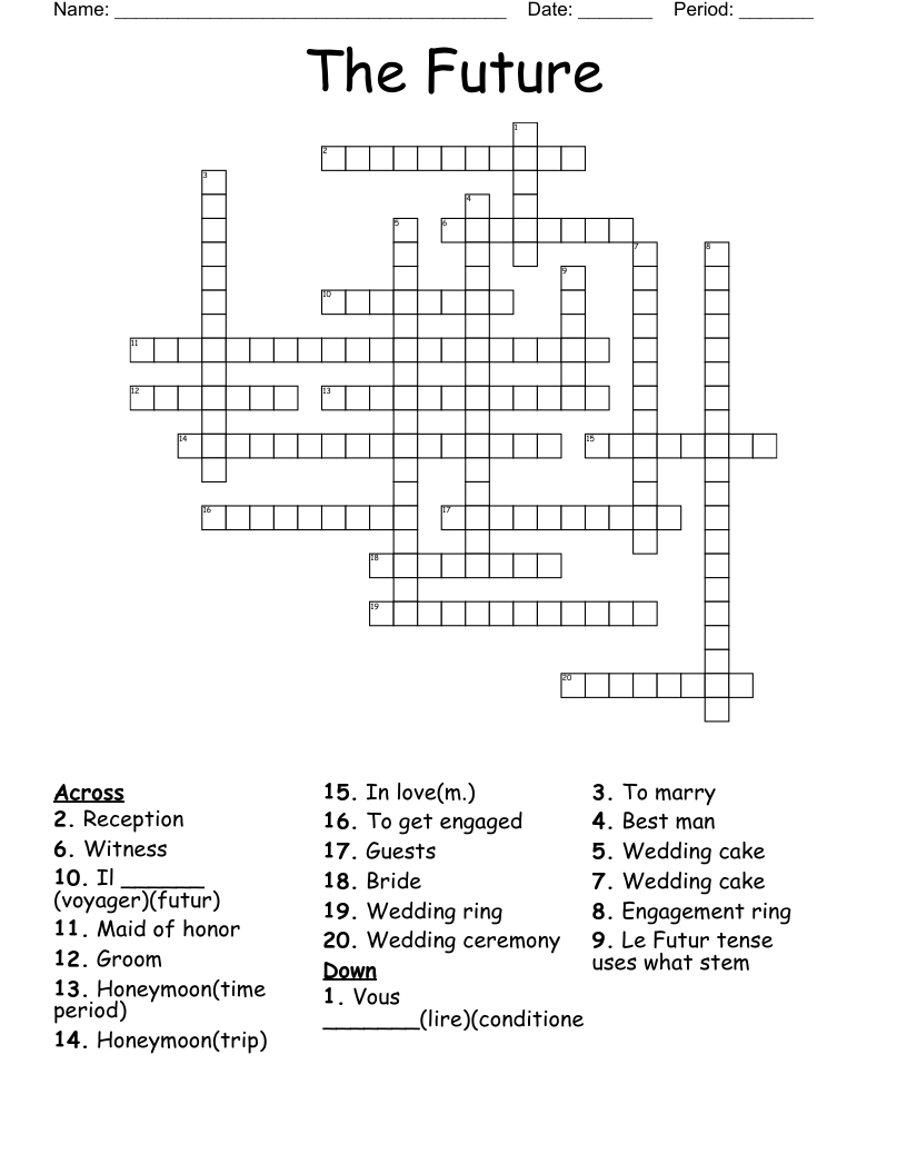 The Future Crossword