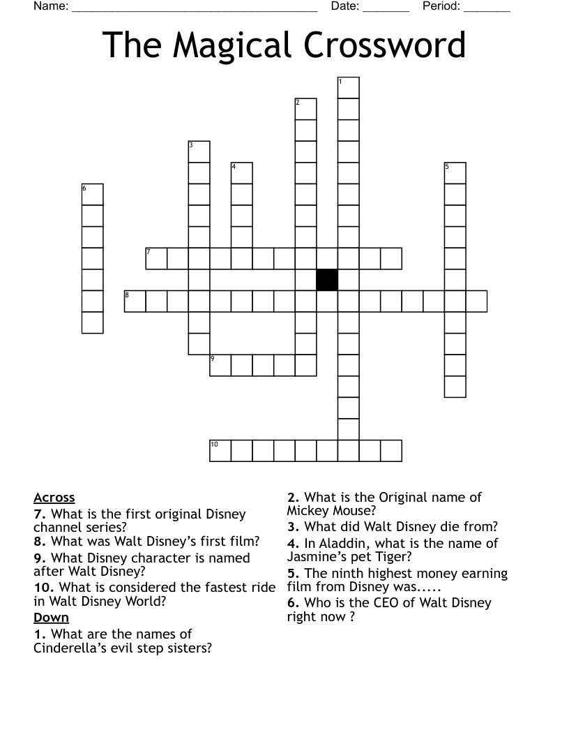 The Magical Crossword 