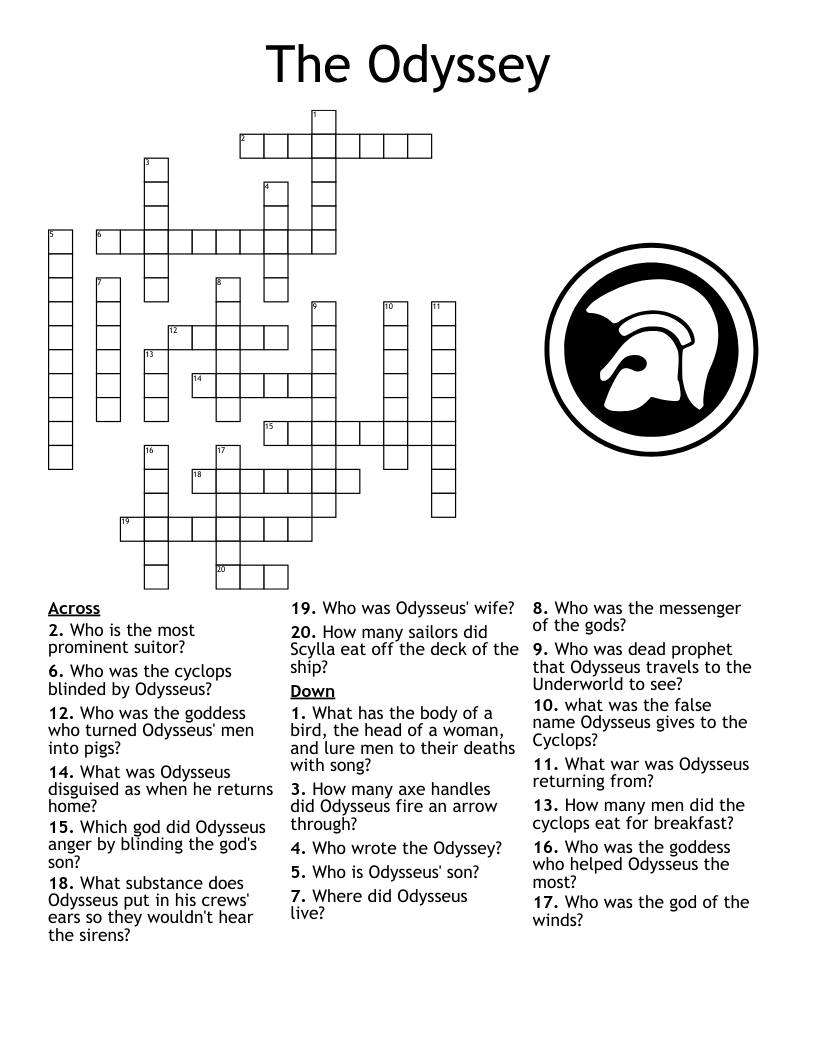 The Odyssey Crossword