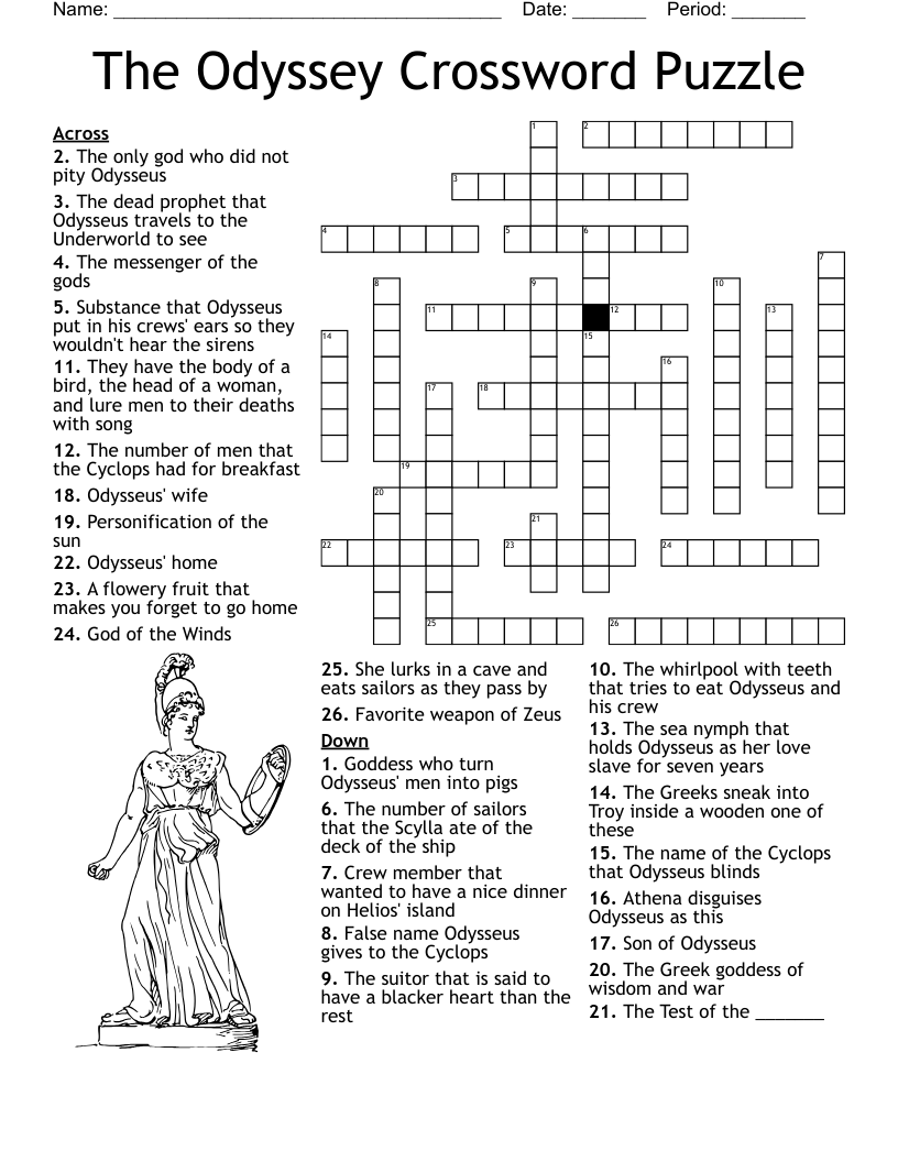 The Odyssey Crossword Puzzle